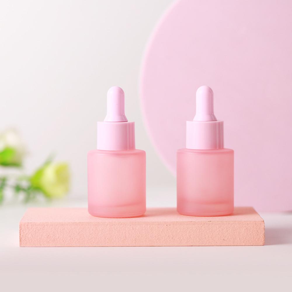 1pc 20ml Essential Oil Bottle Glass Frosted Dropper Bottle Sample Bottle Aromatherapy Liquid Drop for Massage Perfume Bottles