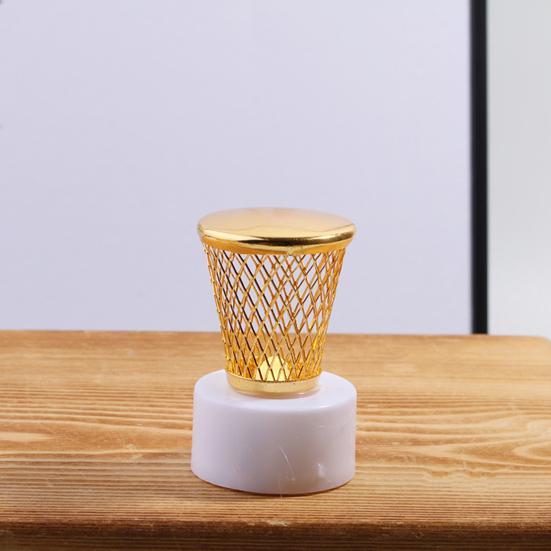 Звезда Луна железная художественная сетка подсвечник свеча лампа в деревенском стиле форма для дисплея Рамадан Ид Мубарак праздничное украшение