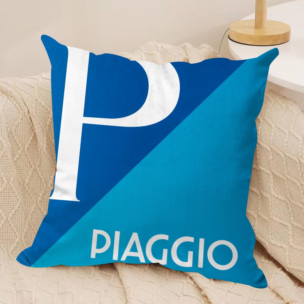 PPiaggio Cushion Cover Short plush Doublesided Print Square Throw Pillow Covers Sofa Home Cushion Decor