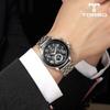 TORSO T76 Balios Multi Diamond Watch Мужские металлические часы (кожаный ремешок в комплекте)