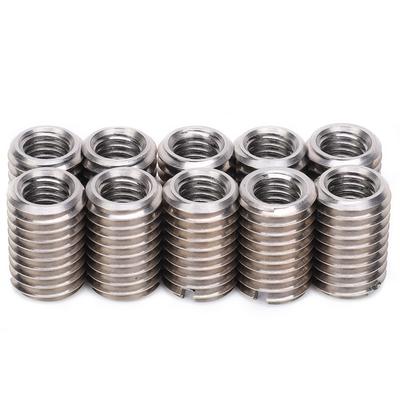 10 шт. гайка-переходник из нержавеющей стали, ремонтная втулка с внутренней резьбой M8 x 1,25 и наружной резьбой M12 x 1,75