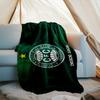 1PC Coritiba Foot Ball Club Printed Soft Flannel Blanket Throw for Adult Bedroom Living Room Sofa Camping Travel Fan gifts Christmas Gifts