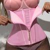 Женское корректирующее белье для живота с косточками, формирующее фигуру, тренажер для талии, послеродовое боди, для тренировок