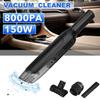 35500rpm USB Handheld Wireless Car Vacuum Cleaner Powerful Cyclone Suction Cordless Wet Dry Car Home Vacuum Cleaner DC12V 120W