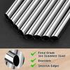 NiHome 6 штук из нержавеющей стали соломинок для боба смузи, 0,5'' Extra Wide Reble Металлические соломинки, 10,5'' Длинные прямые соломинки для питья для бабл-чая