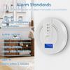 Independent CO Alarm Sensor Carbon Monoxide Alarm Detector High Sensitive Warning LCD Display CO Alarm With UL2034 Certification