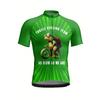 Summer Quick-Dry Breathable Cycling Jersey with 3D Turtle Print - Men's Polyester Short Sleeve Sports Jacket, Round Nec MTB and Road Biking