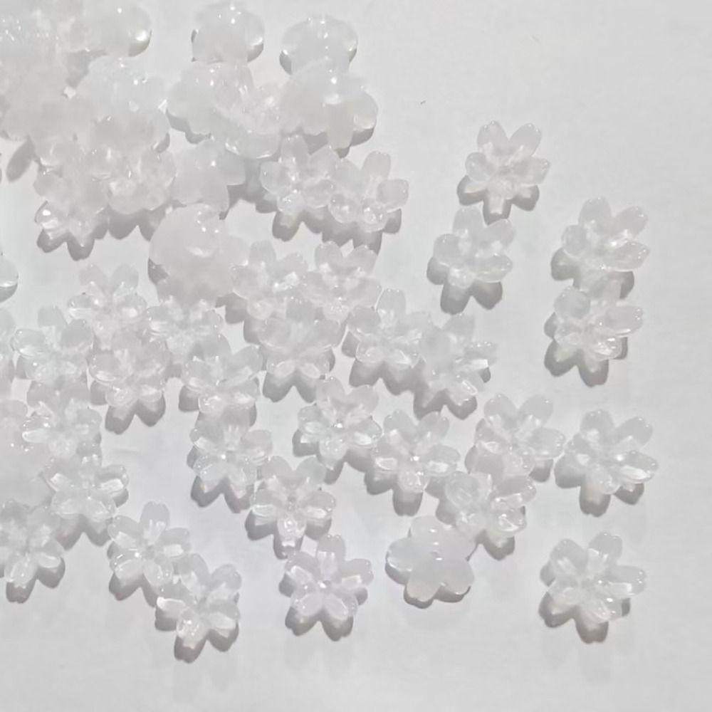 100pcs Transparent Oriental Cherry Beads Gradient Color Jewelry Making Material  DIY Accessories