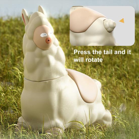 Игрушка-распылитель для воды в виде альпаки, интерактивный разбрызгиватель для детей, милая игрушка для игр с водой в форме альпаки, детская игра с водой на открытом воздухе