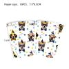 51pcs Dog Theme Tableware Set Including Plates Cups Napkins Tablecloth