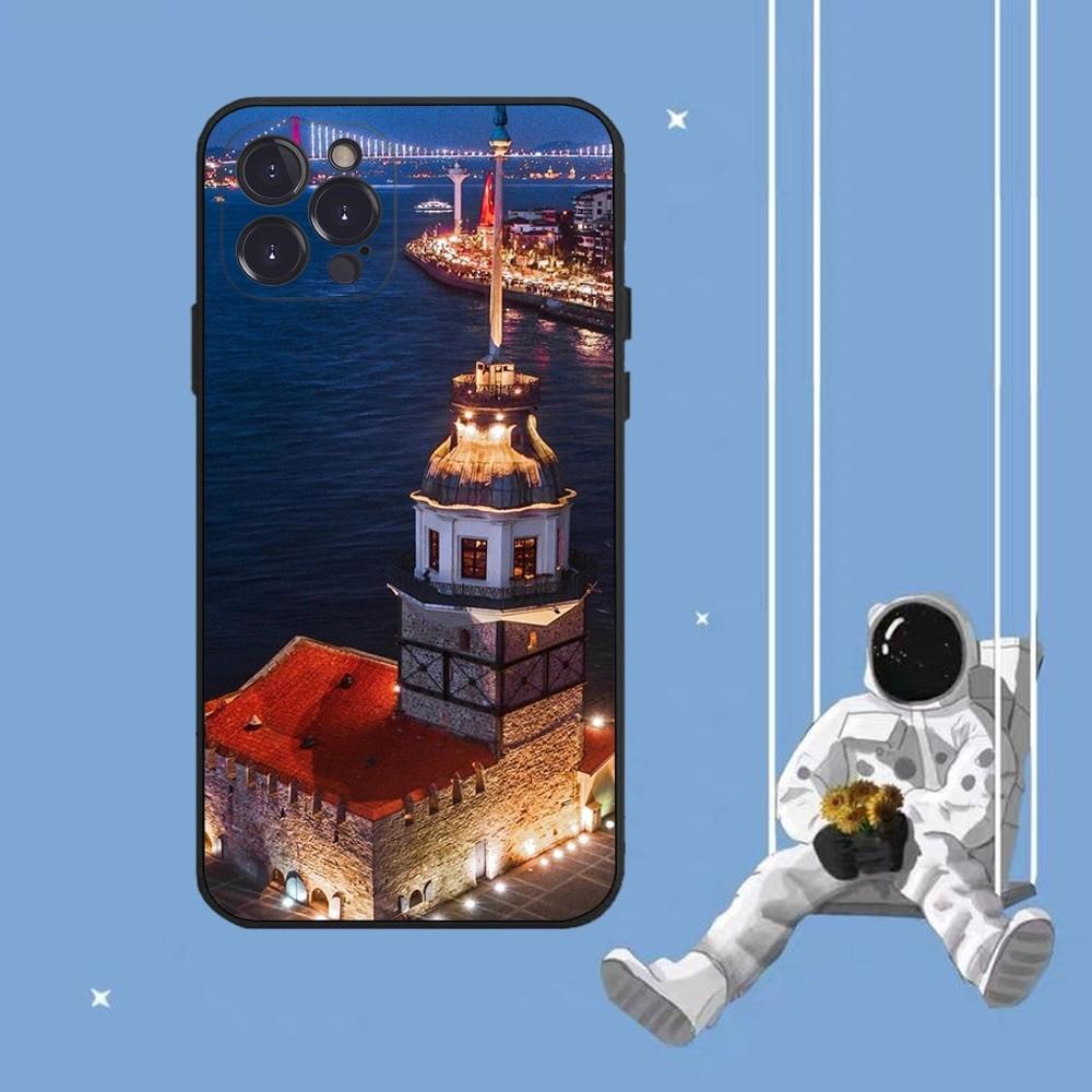 Turkey Istanbul Scenery Phone Case For iPhone 14 11 12 13 Mini Pro XS Max Cover 6 7 8 Plus X XR SE 2020 Funda Shell