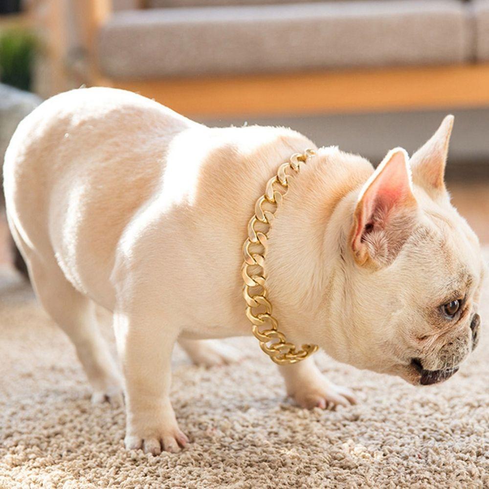 Не обесцвечивается при гальванизации ожерелье для домашних животных модные аксессуары для собак ошейник для кошек ювелирные изделия для домашних животных ожерелье собачья цепь