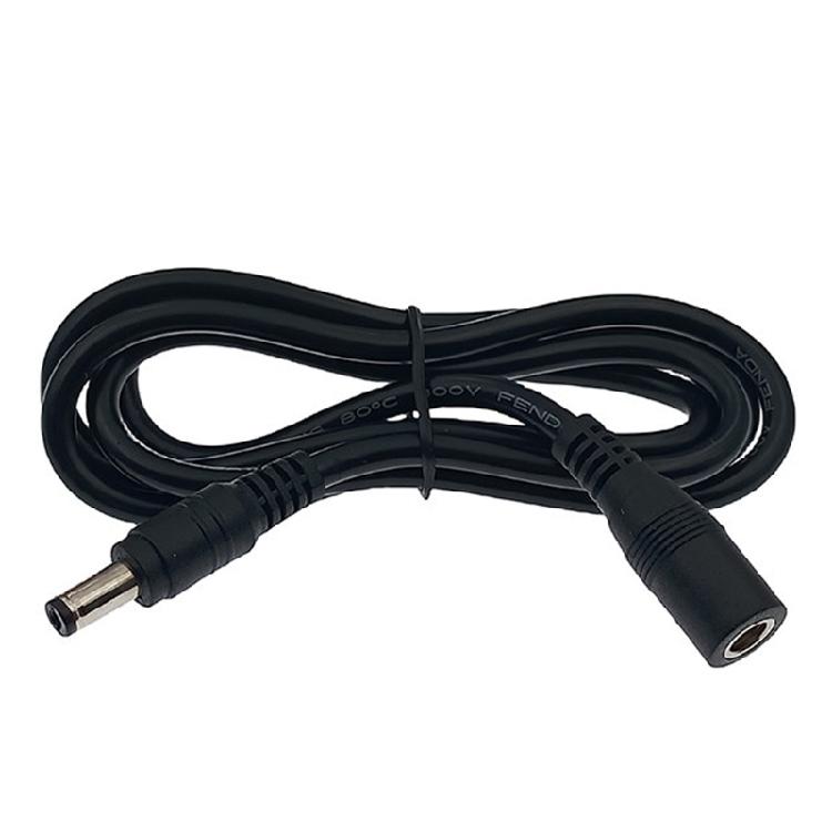 Универсальный шнур питания DC5.5X2.1 мм (папа/мама) 18AWG с медными жилами, удлинитель питания для камер видеонаблюдения, роутеров, светодиодных лент