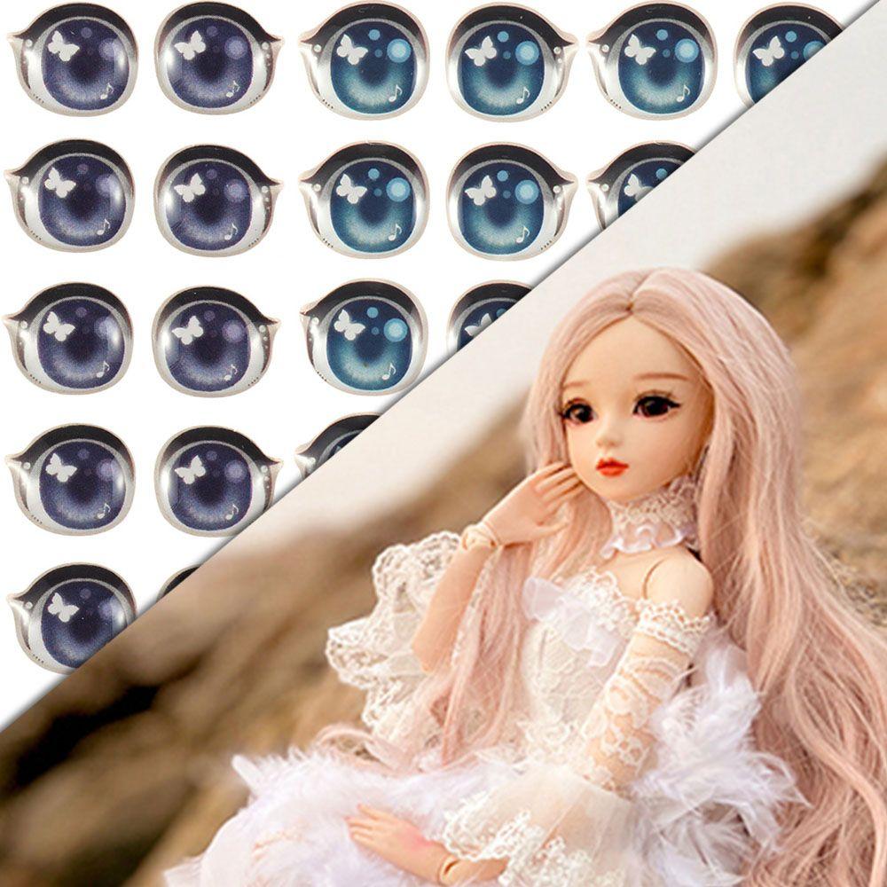 Игрушки Аниме Фигурка Кукла Глина Декали Мультяшные Глаза Наклейки Милая Наклейка Лицо Орган Патч
