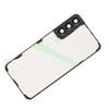 Back Glass Cover Transparent Black Frame with Cell Phone Stand Back Cover Housing Door for Galaxy