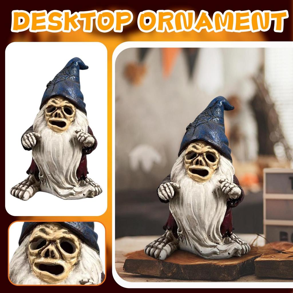 Изделия из смолы, Скелеты на Хэллоуин, Пожилые украшения, Открытые дворы, Гостиные, Маленькие украшения, Подарки