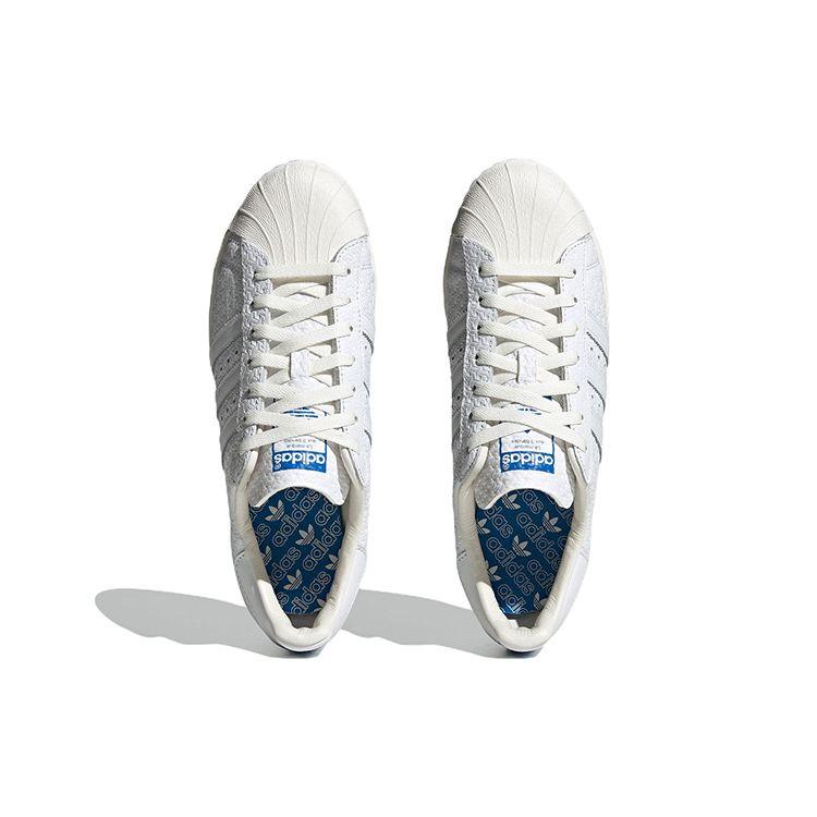 adidas Кроссовки Superstar 82 с геометрическим принтом унисекс, белые, облачно-белые HP2183