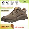 Welding Safety Shoes: Anti-Smash, Anti-Puncture, Anti-Scald, Three-Proof Protection for Construction Sites.