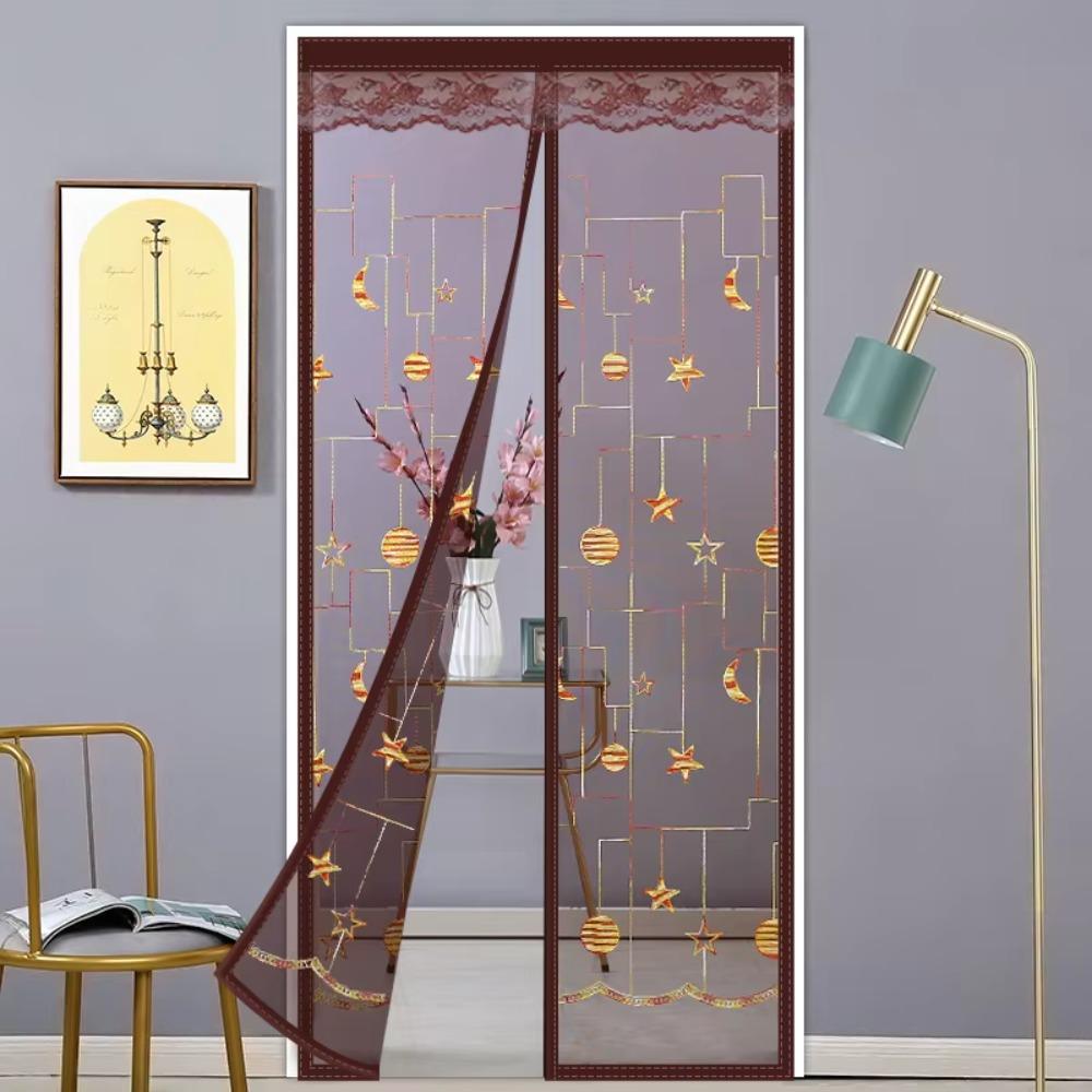No Punching Mosquito-proof Door Curtain Well-ventilated Anti Mosquito Net Mesh Door Curtain  Patio