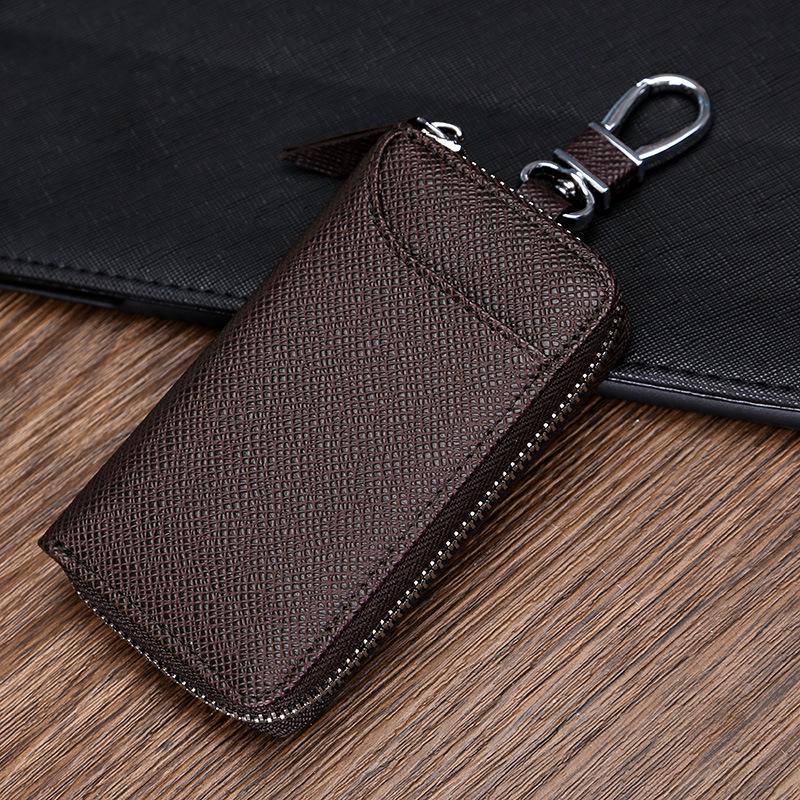 Высококачественные кошельки для ключей, кошелек для ключей на молнии, унисекс, автомобильные держатели для ключей, сумка для ключей с пряжкой, чехол, держатель для экономки