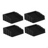 4 Pieces Door Stopper Stop Doorstopper Versatile Portable Rubber Floor Protection Doorstop for