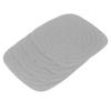 4pcs Chicken Nest Mat Washable Chicken Nesting Pads Nesting Box Pads for Laying Eggs Grey