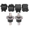 4pcs Plastic Gear Box2pcs Metal Differential Set for WLtoys 144001 1 14 Remote Control Car