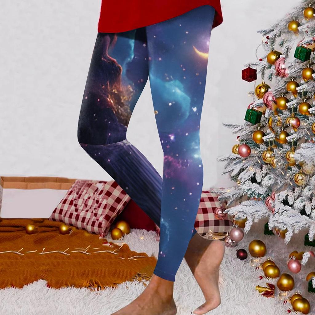 Женские модные уличные штаны Astral Printed Slim Fit Stretch Yoga Casual