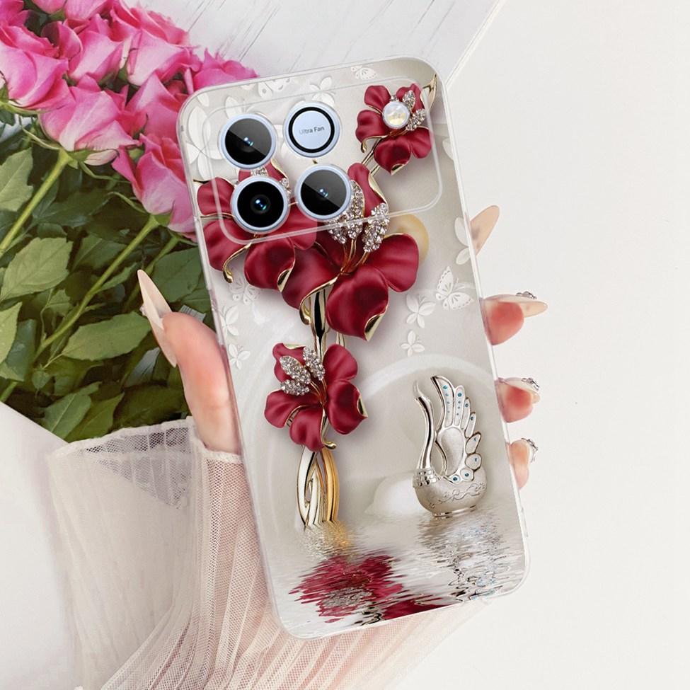 Clear Casing For Honor Win 5G AAP-AN00 Case For Honor Win 5G Cover Luxury Cute Cat Fashion Butterfly Cool Painted