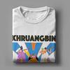 Мужские футболки Khruangbin Newports Jazz Хлопковые топы Забавные футболки с коротким рукавом и круглым вырезом Летние футболки