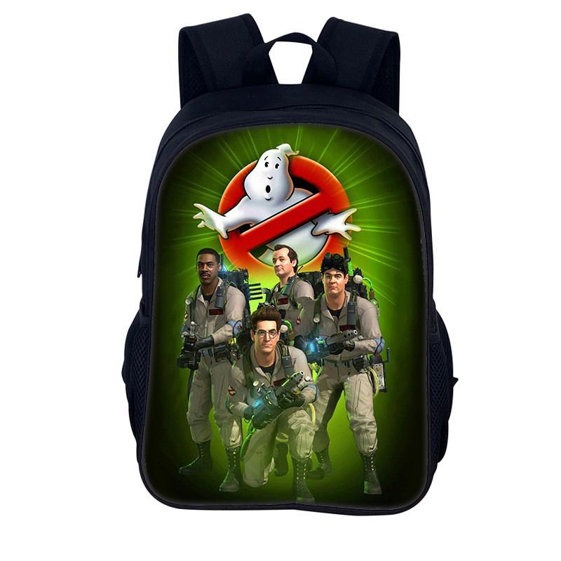 Ghostbusters Anime Backpack With 3d Printing And Nylon Fabric For Everyday Comfort