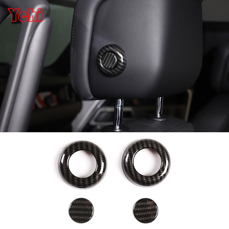 ABS Carbon Fiber For Land Rover Defender 110 2020-2024 Car Interior Modification Protection Cover Decorative Patch Accessories