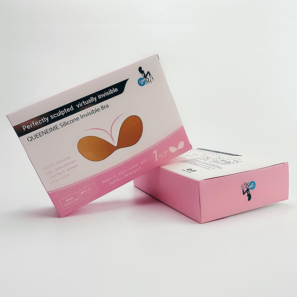 Mango Silicone Wire-Free Strapless Invisible Bra with Nipple Covers for Wedding Dress