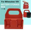 Fixing Devices Battery Storage Rack 4 Slots Battery Base Bracket for Milwaukee 18V Home