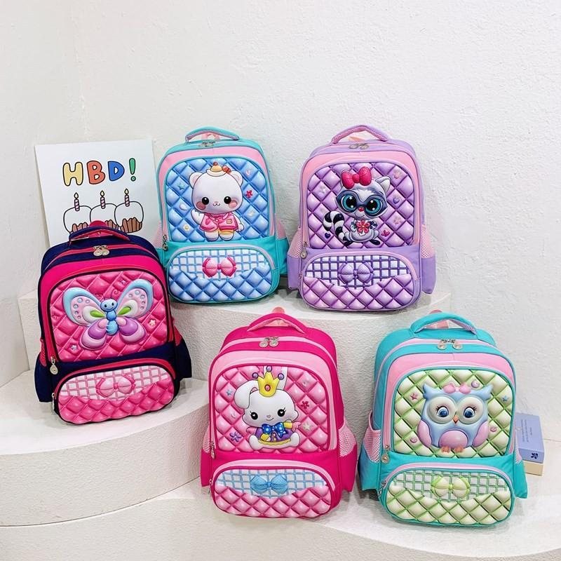 Adorable Cartoon Children's Backpack For Boys And Girls Lightweight And Stylish