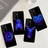 Чехол "Двенадцать созвездий" для Samsung Galaxy S24 Ultra S22 S23 Plus Note 10 Note 20 S8 S9 S10 S20 S21 FE