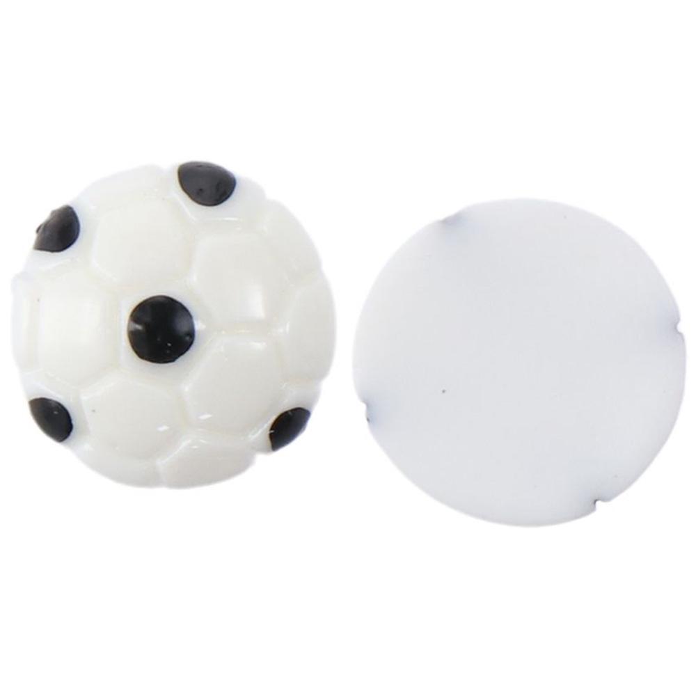 40Pack Football Assorted Sport Ball Slime Charms Volleyball Flat Back Resin Charms  for Scrapbooking