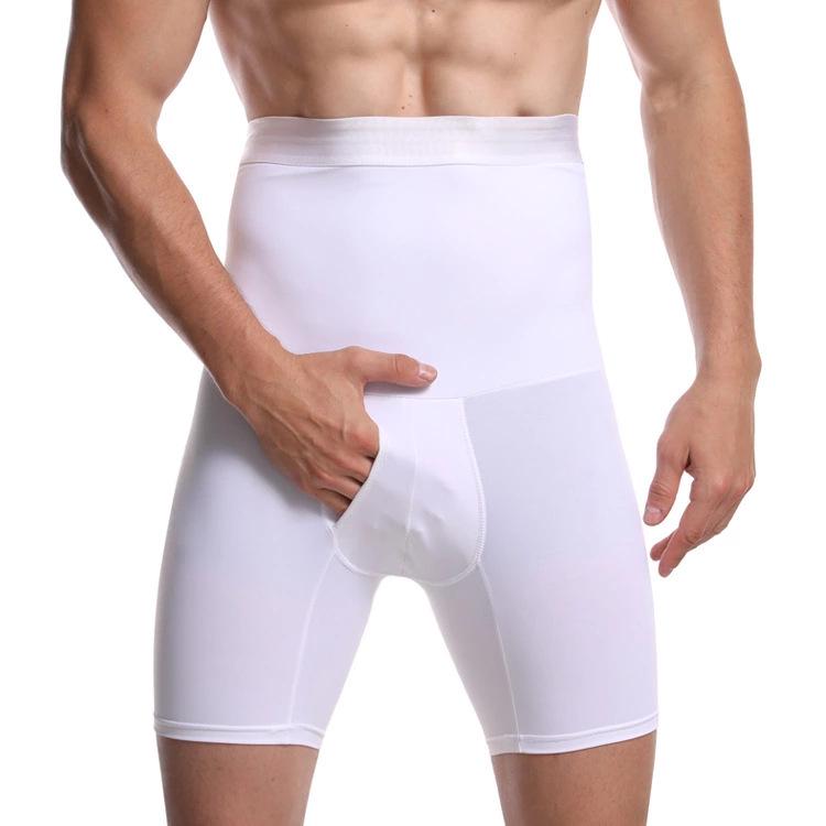 Men's Butt-Lifting Breathable Body Shaper Pants - European & American Abdomen Control