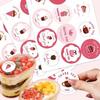 30 Sheets Bow Thank You Adhesive Stickers Smudge-Proof Decor Labels for Bridal Shower Gift Wrapping Envelope Seals