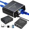 1 To 4 RJ45 Ethernet Splitter with USB Power Cable 1000Mbps Gigabit Ethernet Adapter Internet Network LAN Splitter for PC TV Box