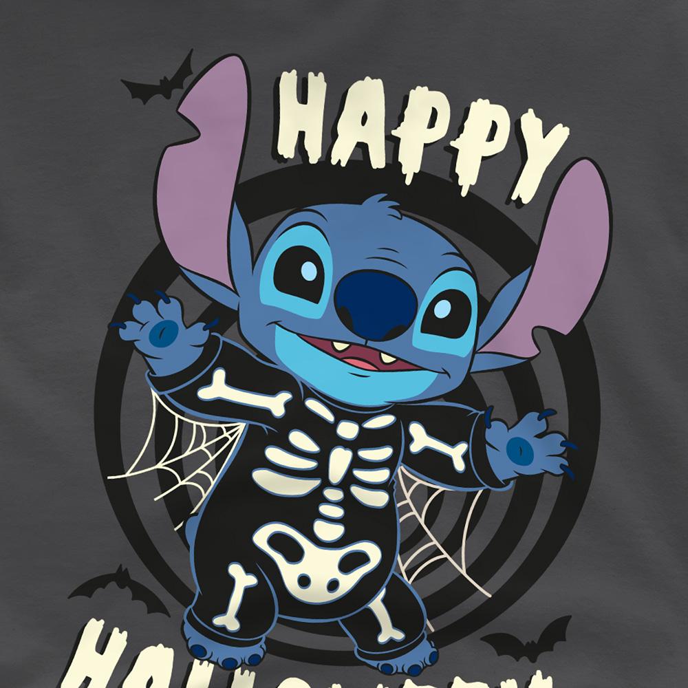 Lilo & Stitch Childrens/Kids Skeleton Halloween T-Shirt