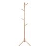 Tree Style Wooden Coat Hat Rack Cloth Hat Stand Standing Hanger Floor Stand Bedroom
