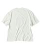 TRAVEL Disco Pigment Short Sleeve T-Shirt Cream