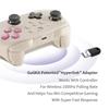 GuliKit Wireless Controller KK3 PRO Controller Retro Compatible with Hall Effect Sensor Stick Gyroscope Back Paddle Button PC/Switch/Android/iOS