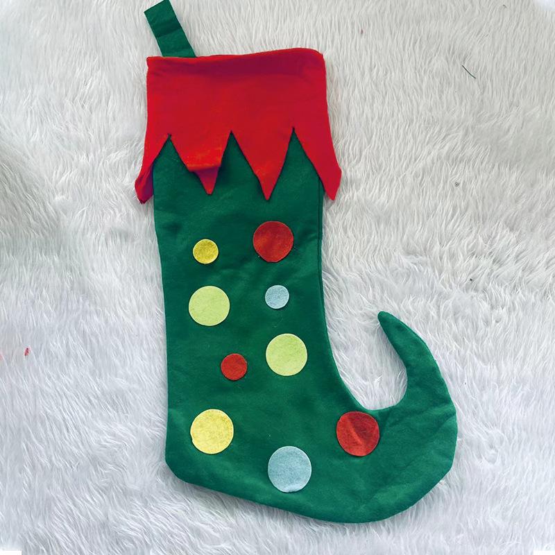 Christmas Elf Stockings: Festive Fireplace & Tree Ornaments, Creative Gift Socks & Holiday Decorations