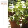 30 Pcs Plant Labels T-shape Plastic Waterproof Plant Tags Easy To Write Garden Markers for Outdoor Indoor Potted Plants Yard Patio
