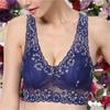 Breathable Bra Underwear Vest-Style Full Lace Full Lace Sexy Bra Comfortable Women's Wireless Sports Bra Binding Sleep