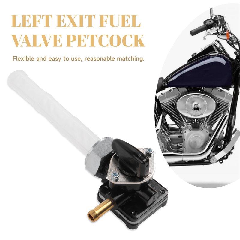 For FLSTF FXDL FLHT FLST FXSTB FLHR 2002-2006 22Mm Left Exit Fuel Valve Petcock 61338-02 For Vacuums Systems