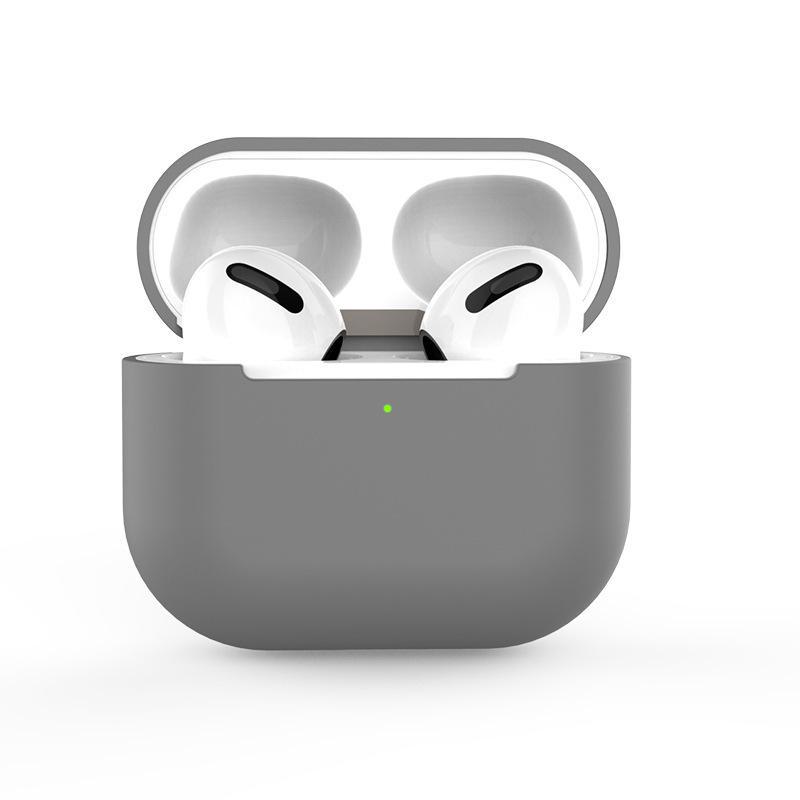 Силиконовый защитный чехол для Apple AirPods 3: Чехол для беспроводной Bluetooth-гарнитуры с защитой от падения