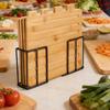 Разделочные доски с подставкой Наборы для кухни Деревянная разделочная доска для мяса рыбы овощей нарезки продуктов Деревянный набор досок